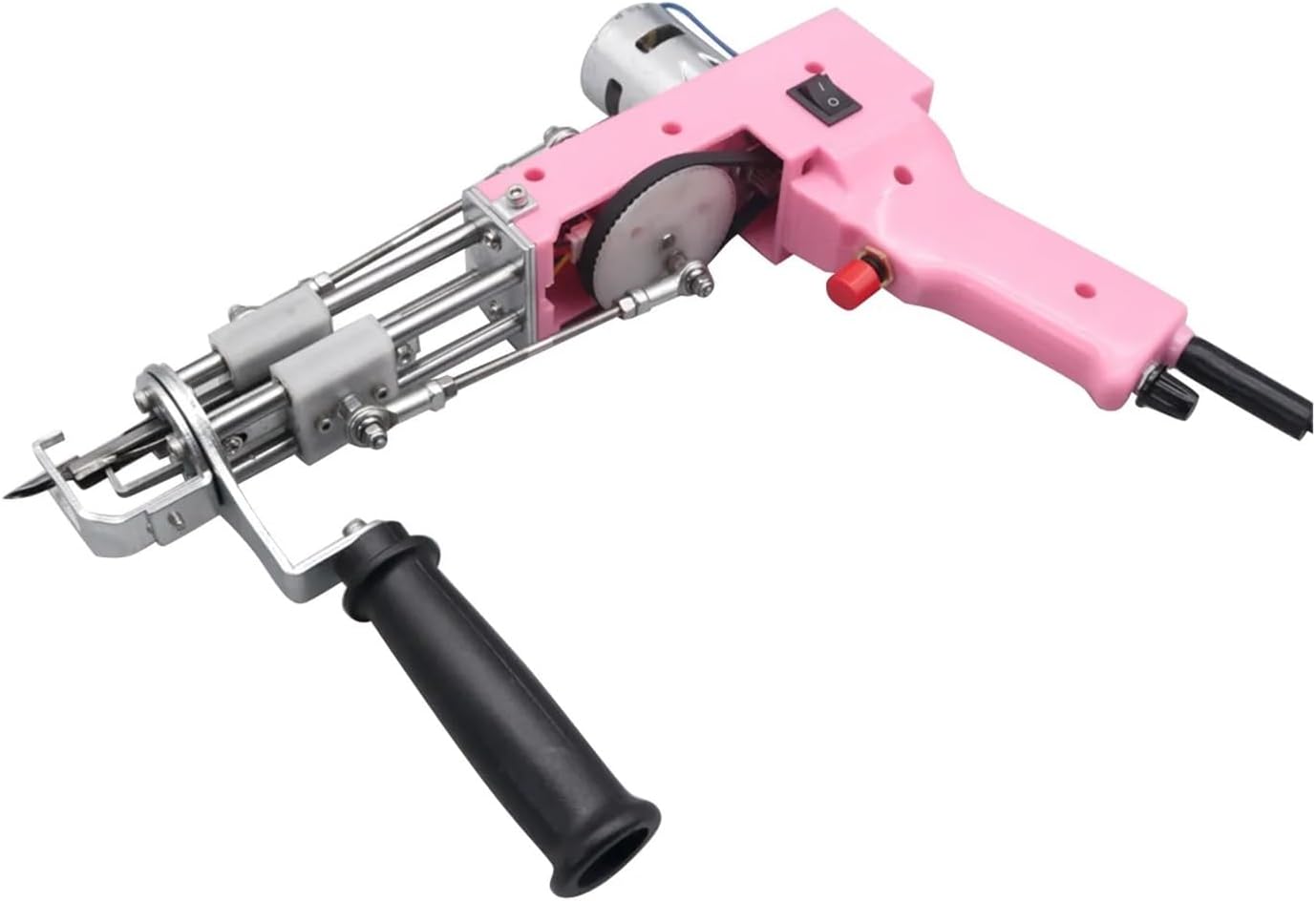 GeRRiT Tufting Gun Carpet Cut Loop Pile 2-in-1 Tufting Gun Carpet Weaving Machine Manual Tufted Carpet Weaving Machine Home DIY Tool High Speed Carpet Weaving