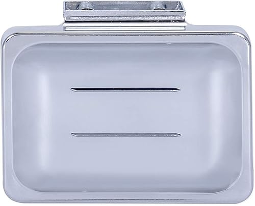 Miniatura 2 de EZ-FLO Jabonera de baño con tornillo expuesto, cromo, 15201