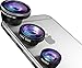 Oniza® 3 in 1 Camera Lens Kit HD [Universal] for iOS Android & Samsung Galaxy Smartphones (iPhone 4 4S 5 5S 6 6S Plus and iPad) - Detachable 0.65x Wide Angle, 180° Fish Eye & Macro Lens [Easy Clip On]