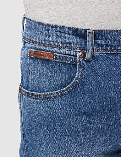 Wrangler Texas Contrast Jeans, Blue Whirl, 38W /