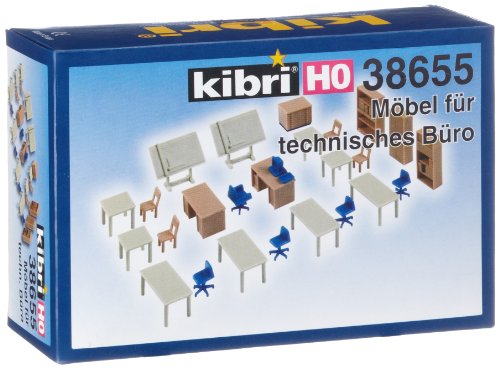 Preisvergleich Produktbild Kibri 38655 - H0 Möbel für technisches Büro