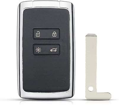for Renault Key Shell 4 Buttons Replacement Car Key Shell for Renault Megane 4 Talisman 5 Espace 5 Kadjar
