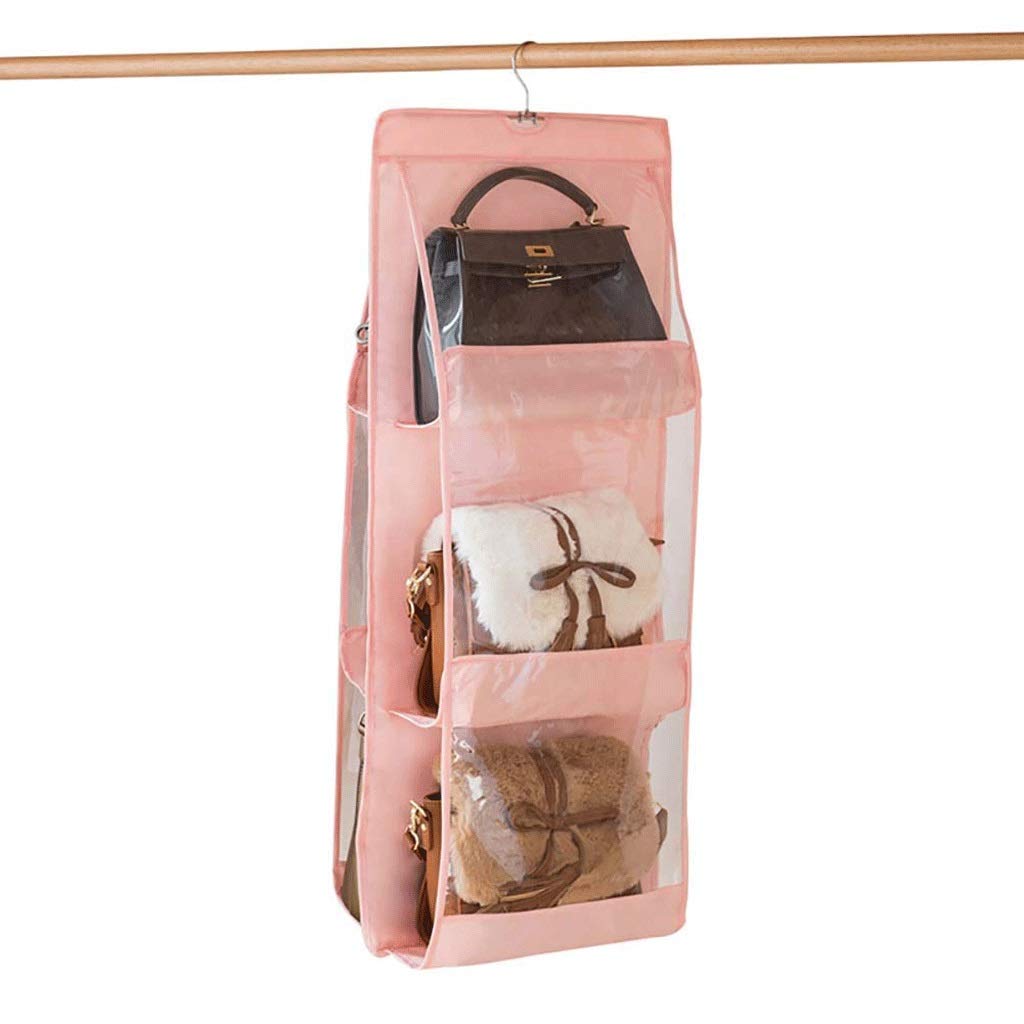 Organisateur de rangement étagère pliable gris grand volume avec fenêtre