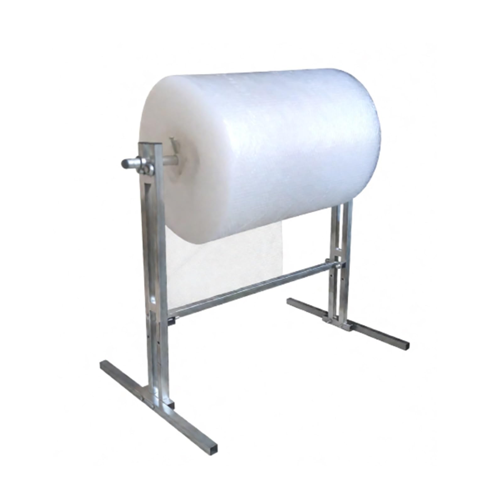 Luftpolsterfolien-Spenderständer, robuste Standverpackung, EPE-Baumwolle/Rollenverpackung, einfacher Folienwechsel, 50 kg Tragkraft, effiziente Lösung