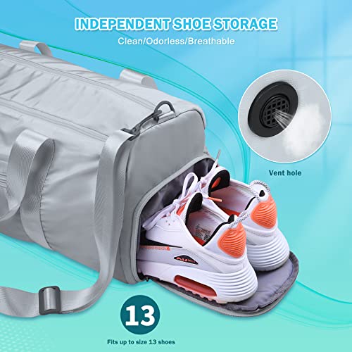 Samit Large Waterproof Gym Duffle Bag For Men And Women - 35L Capacity, Ideal For Travel, Weekend Getaways, And Sports #TOP1