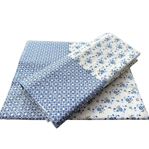 Image of PWI Single Bed Pure Cotton Soft Floral Bedsheet Without Pillow Cover(60x90 inches)-1 Piece (Multi 3), 180 TC