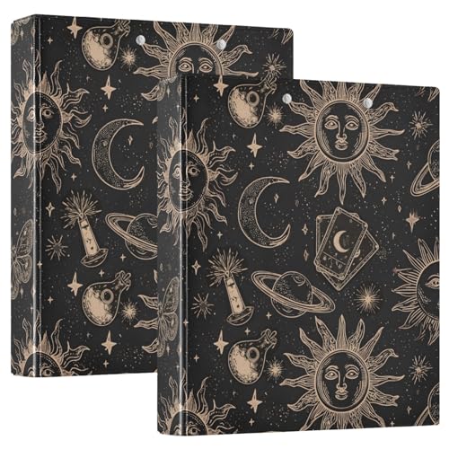 Classeur 3 anneaux ALAZA de 3,8 cm avec porte-bloc intégré pour 200 feuilles de bureau