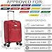 FLYMAX Cabin Carry on Flight Bag Approved Hand Luggage Case Hold Suitcase 55x35x20 Fits Ryanair Easyjet Jet 2 56x45x25