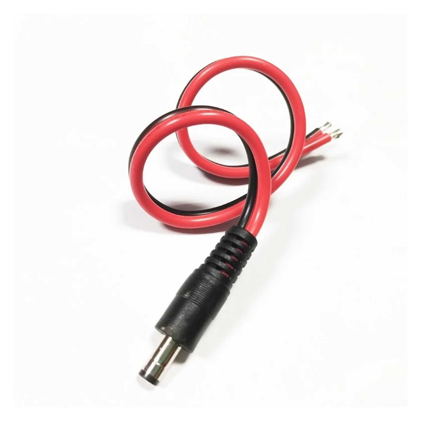 NCHTEK 14AWG 5,5 x 2,1 mm DC męski kabel zasilający 30 cm/1 szt. do CCTV LED Strip