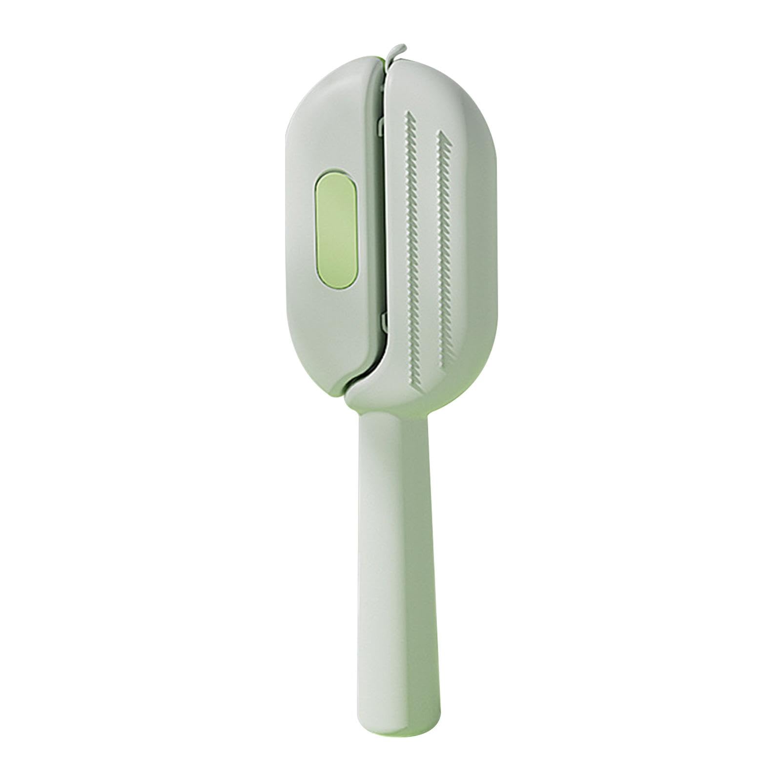 Peine para El Cuidado de Gatos, Cepillo para Gatos con Depósito de Agua, Cepillo Portátil para Desenredar El Pelo de Las Mascotas, Verde
