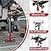 1322LBS (3/5 Ton) Transmission Jack, 2-Stage Hydraulic Telescopic Jacks, 34