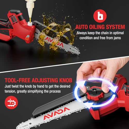 Chainsaw Cordless with Brushless Motor