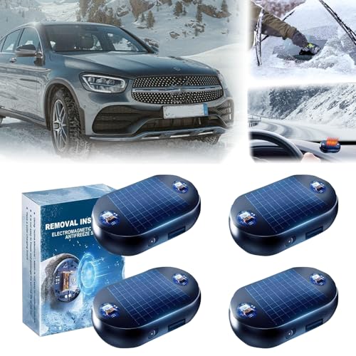 Valentines Day Gifts 4 Packs Car Interference Antifreeze Instrument,Solar AntiFreeze