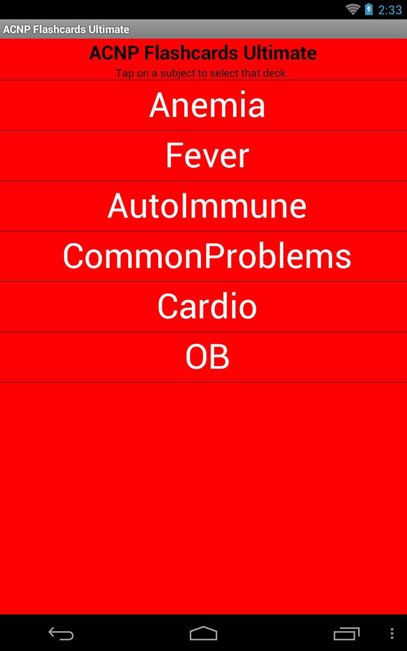 ACNP Flashcards Ultimate - App on Amazon Appstore