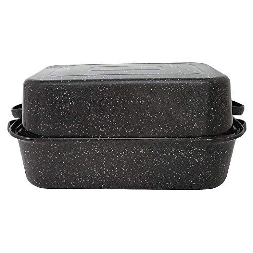 Granite Ware 0511-3 22 GraniteWare Covered Rectangle Roaster Granite Ware 0511-3 22" GraniteWare Covered Rectangle Roaster