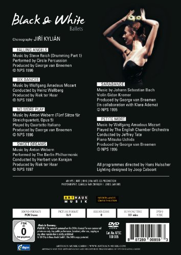 Jiri Kylian - Black & White Ballets en DVD de danza contemporánea 4