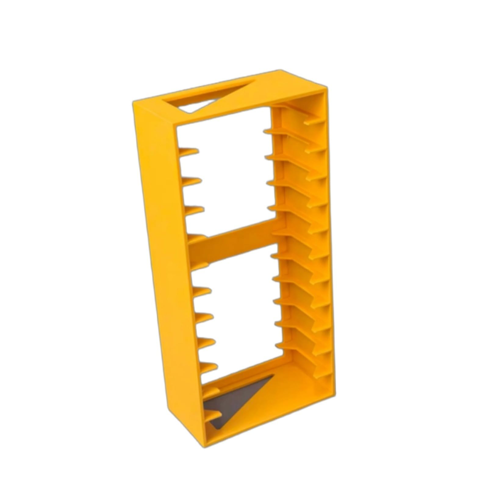 Genérico Soporte para cassette, caja de cassette con cierre magnético, gran organizador para hasta 12 cartuchos estándar, resistente al agua (colocación vertical)