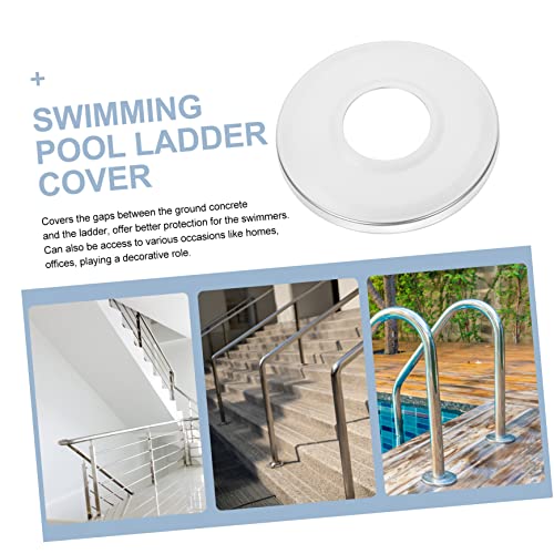 2 piezas cubiertas decorativas para escalera de piscina miniatura 5