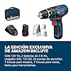 Bosch Professional 12V System GSB 12V-15 - Taladro percutor a batería (30 Nm, 1300 rpm, 2 baterías x 2.0 Ah, set 39 accesorios, en maletín de lona) - Amazon Exclusive #4