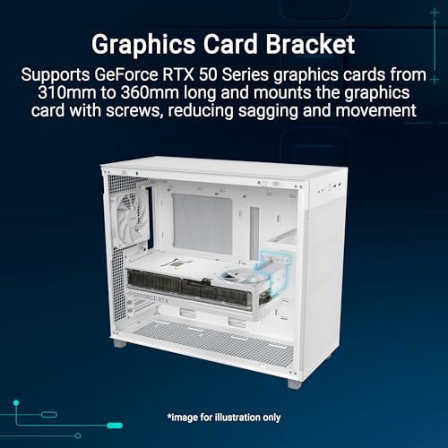Image of ASUS Prime AP303 ATX PC Case, Mesh Panel Design, Pre-Installed Fan, GPU Support up to 360mm, 360mm Radiator Support, 180mm ATX PSU, 20Gbps USB Type-C, 2 Year Warranty