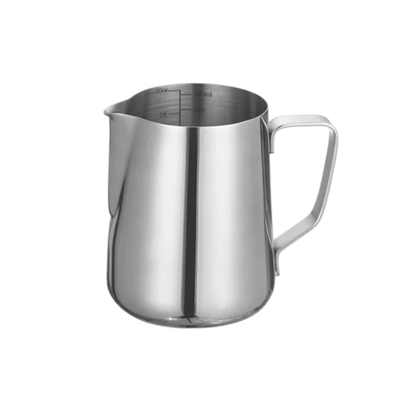 Acero inoxidable de la jarra que hace espuma crema leche 350/580/900ml, taza café(580ML)
