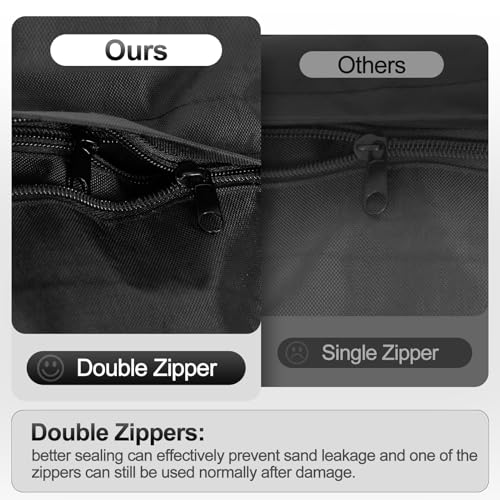 image for EMART Heavy Duty Sandbag Photo Studio Weight Bag Saddlebag Design for 