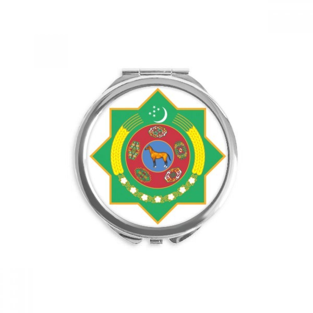 Espejo de bolsillo de Turkmenistán para conectar con tus raíces en cada retoque 5