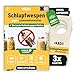 Produktbild ERADIX Schlupfwespen gegen Lebensmittelmotten - 3 Karten à 1 Lieferung - Effektive Lebensmittelmotten Falle - Alternative zur Mottenfalle, Mottenspray, Schlupfwespen Lebensmittelmotten