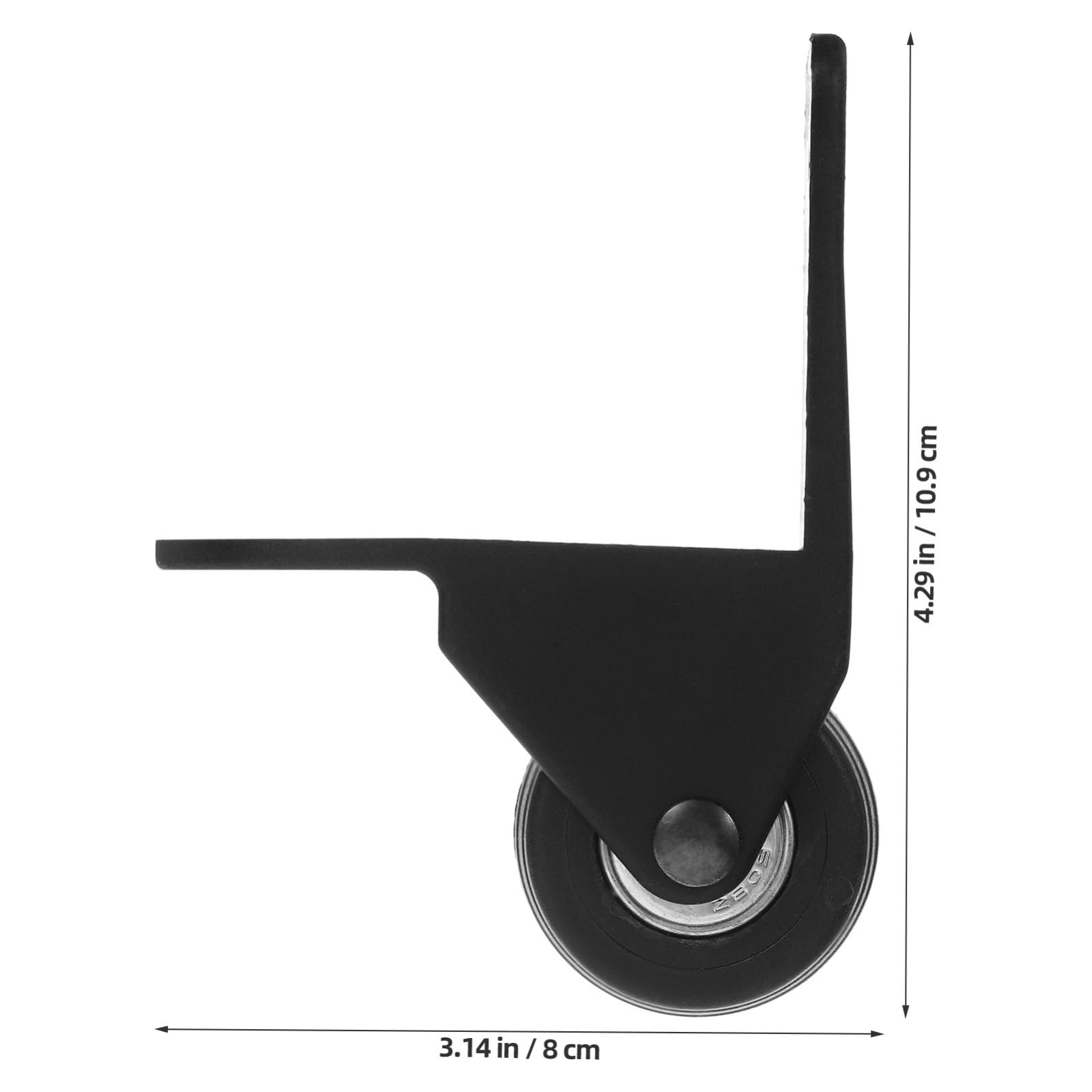 INOOMP Ruota Girevole Sostituzione Resistente per Bagagli in PP e PVC per Valigia da Viaggio Leggero Design Direzionale Cuscinetti Metallici 1 Paio Silenzioso
