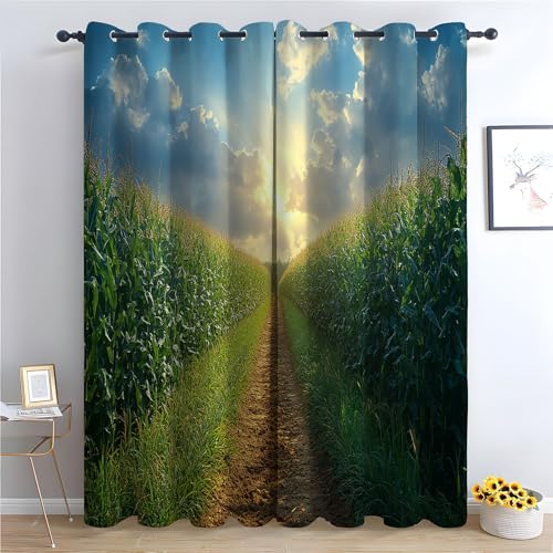 Rideaux décoratifs doux style rustique et opaque pour grand vitrage - 2