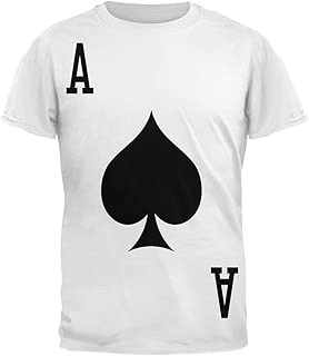 Halloween Ace of Spades Card Soldier Costume All Over Adult T-Shirt - coolthings.us