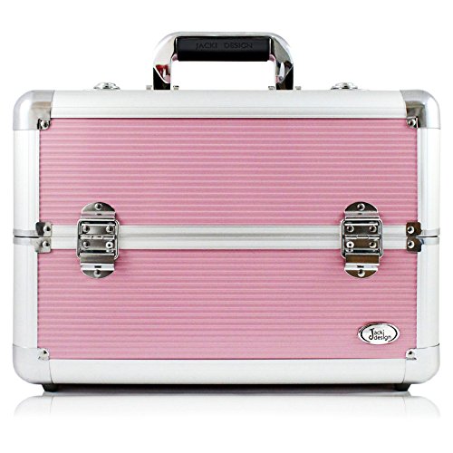 Maleta Profissional de Maquiagem Jacki Design - Preto