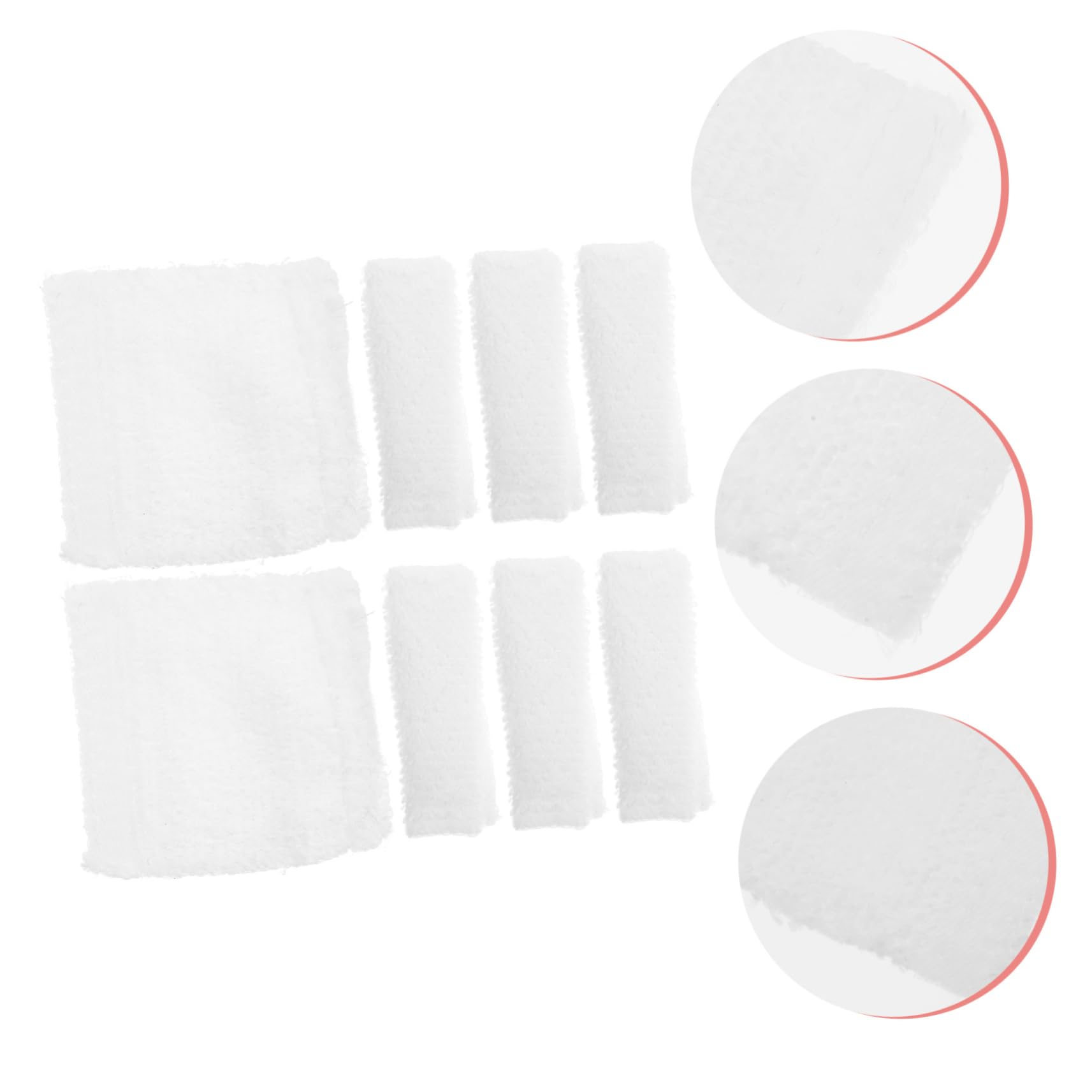 FRCOLOR Lot De 5 Paires De Coussinets Doreille Réglables Pour Lunettes De Soleil Doux Et Confortables Matériau Robuste Facile À Installer 8 Pièces X 5