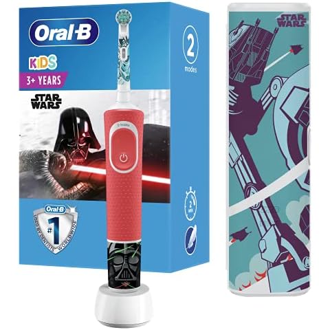 Oral-B 100 ETUI Reisehülle Elektrische Zahnbürste für Kinder Vitality D100 Kids Star Wars Cover