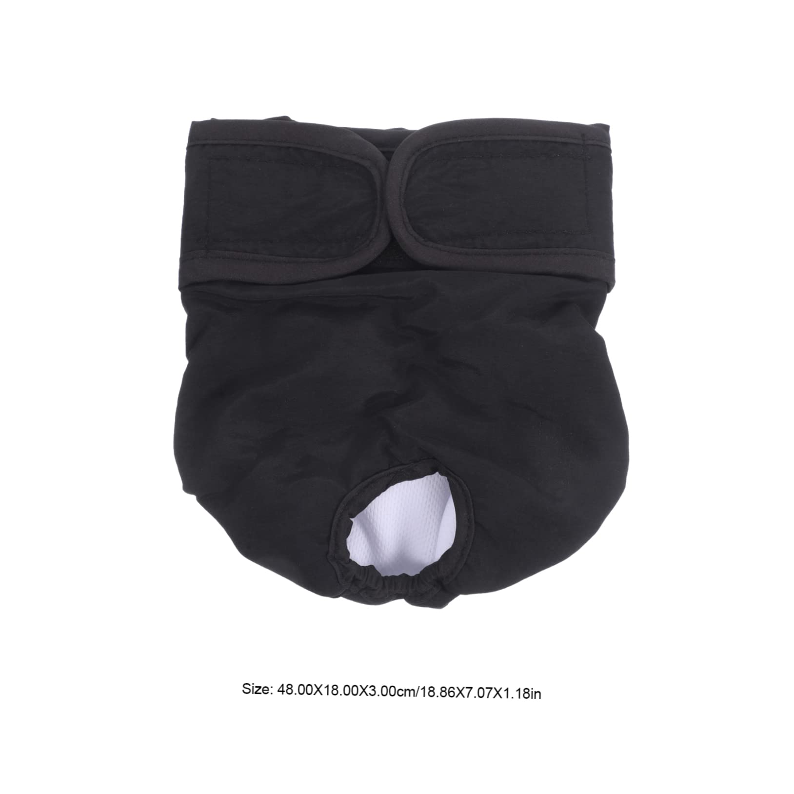 Toddmomy XXS Dog Diapers Female Puppy Diapers Washable Dog Sanitary Pant Pet Physical Pant Panties Reusable for Menstruation