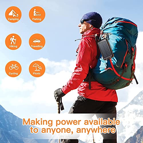 2 Pack (20,000Mah & 30,000Mah) - Suscell Solar Power Bank, Portable Solar Phone Charger With Dual Led Bright Flashlight, Compatible With Smartphones And Other Devices #TOP7