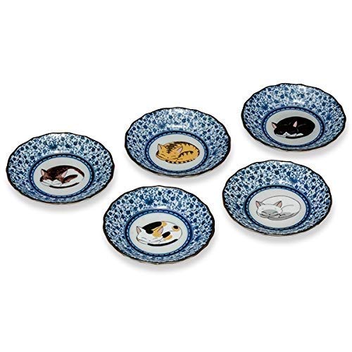 有田焼/ねむり猫 Amazon.co.jp: 陶器市x 有田焼 古伊万里 染錦 眠り猫 猫置物