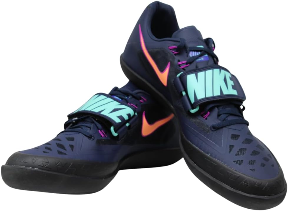 Nike Zoom Rival SD 4 Track and Field Shoes Obsidian/Orange Pulse 9 Mens US/11.5 WMNS US