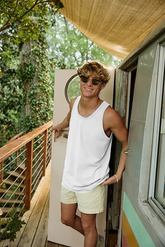 hanes mens originals tri-blend tank top lightweight tanks for men sleeveless tank shirt