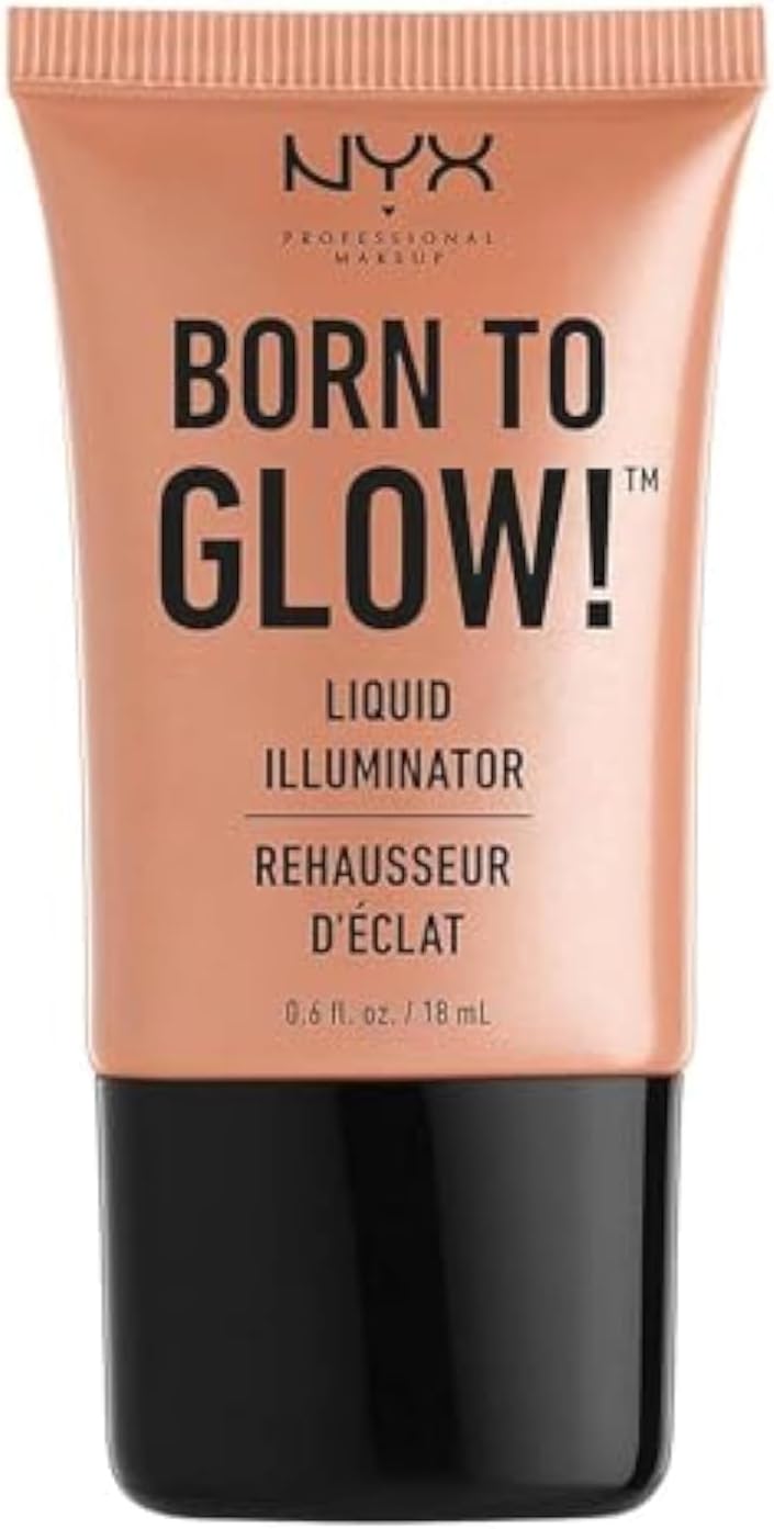 Nyx Professional Makeup Born to Glow Liquid Illuminator, Gleam, 18ml