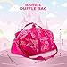 Barbie Duffle Bag, 16 inch Travel Sleepover Weekender Bag for Girls, Purple Dance Bag