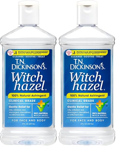 Image of Dickinson's Witch Hazel Astringent | 8 Ounce | Pack of 2