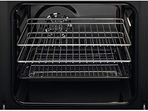 Zanussi ZOB442X Horno Multifunción, 3 funciones, Reloj electrónico, Mandos  Fijos, Antihuellas, Bandeja de Esmalte Gris, Parrilla Cromada, Inox, Clase  A, 57 Litros, Plata : 173.03: Amazon.es: Grandes electrodomésticos