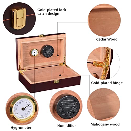 Tragbarer Humidor von Volenx für Zigarren unterwegs