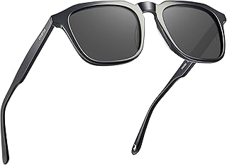 CARFIA Kleine Sonnenbrille Herren Polarisierte Fahrenbrille mit UV-Schutz für Schmale Gesichter/Jugend CA5352