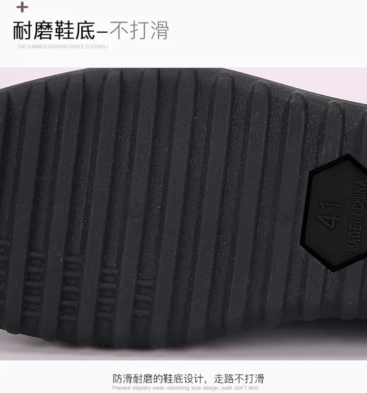 jessie Men Rain Boots Outdoor Slip On Waterproof Non-Slip Rubber Ankle Boots Rain Booties - Image 9