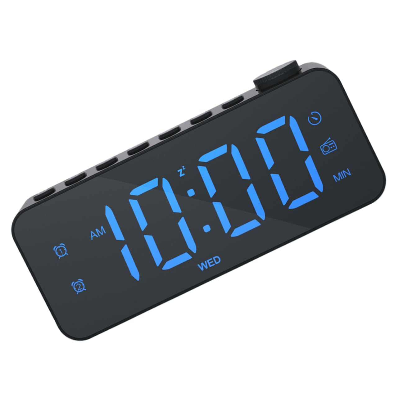 Réveil numérique LED radio USB écran couleur pour éliminer les pannes de réveil