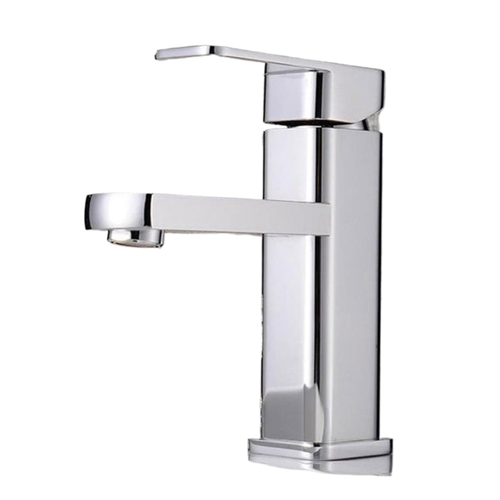 Robinet de salle de bains en laiton blanc massif et finitions de luxe mat
