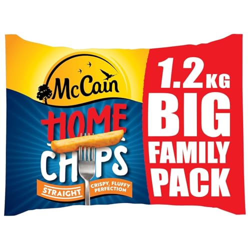 McCain Home Chips Straight Cut 1.2kg (Frozen)