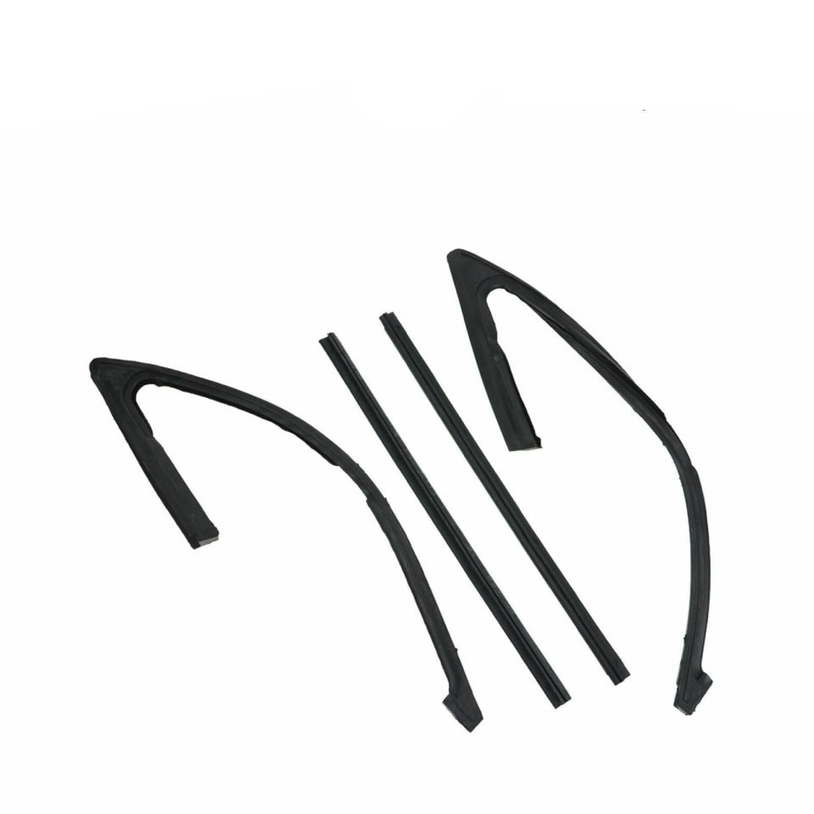 TXRRZMI Vent Window Seal Rubber Weatherstrip Kit for Chevy for C10 Pickup 67-72 for C20 Pickup 67-72 for C30 Pickup 67-72 for K10 Pickup 67-72 for K20 Pickup 67-72, Focus on More Fitting